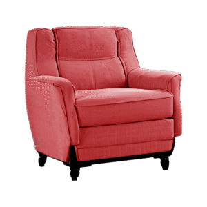 CushionCloud Luxe Sofa - Burgundy Red