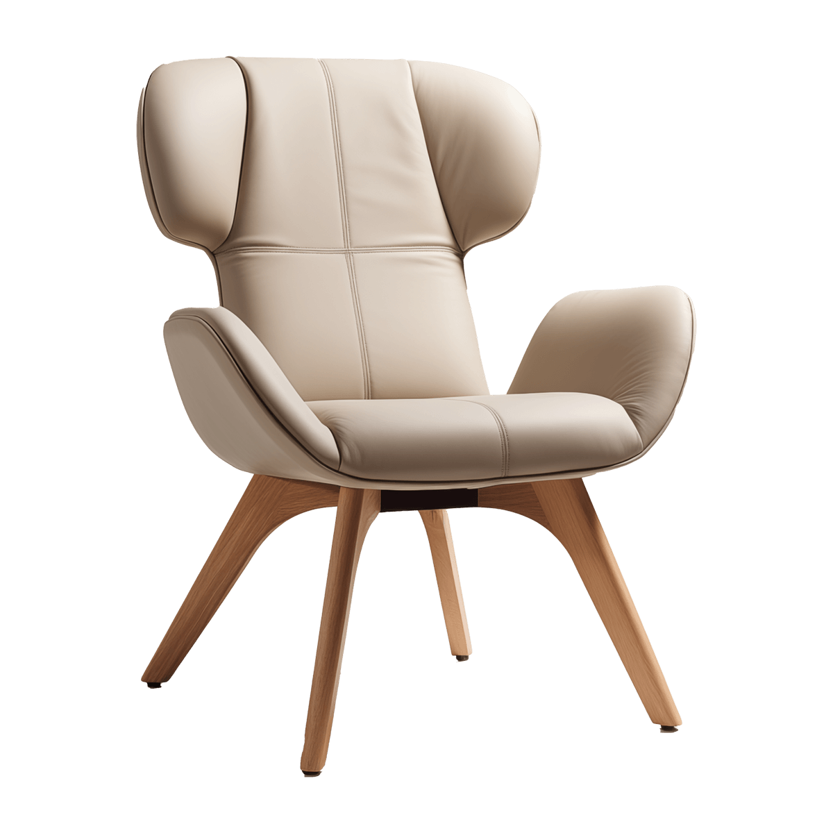 Modern Armchair with Lumbar - Image 2